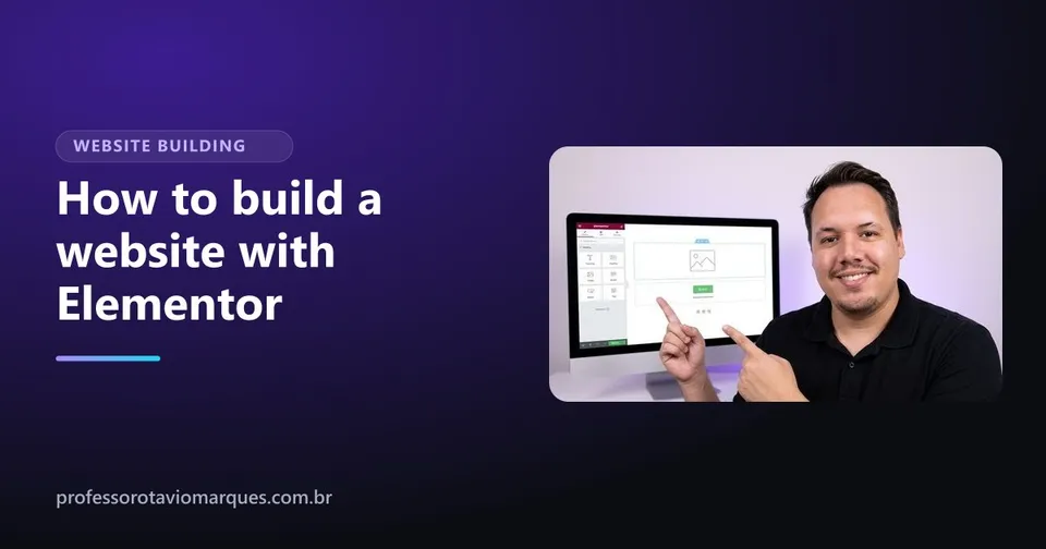 Cover of the article How to build a website with Elementor on WordPress, step by step