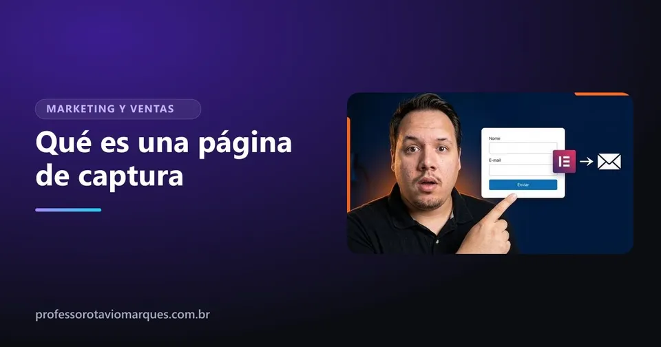 Portada del artículo Qué es una página de captura y por qué genera más contactos que tu web