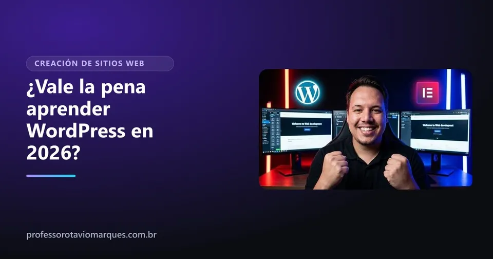 Portada del artículo ¿Vale la pena aprender WordPress en 2026? Una respuesta honesta