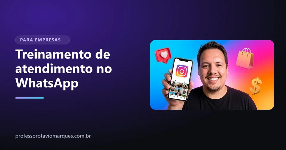 Capa do artigo Treinamento de atendimento no WhatsApp: o que a sua equipe precisa saber